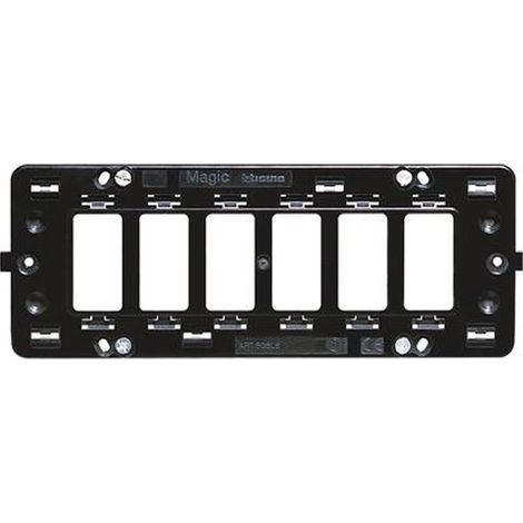 Bticino supporto 6p separati linea magic 506ls