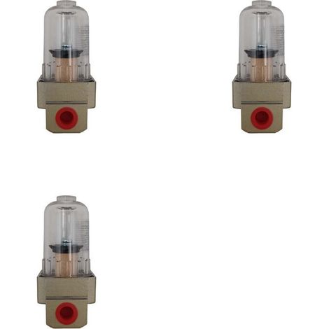 Accessoires pour 3 bancs d'essai AF2000-02 à rampe commune : filtre de pompe à air, filtre pour composants pneumatiques
