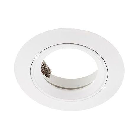SEBSON Spot Encastrable avec Douille GU10 - Spot Plafond Trou de Montage ø65mm (min. 60mm, max. 70mm) - Plafonnier Encastré Ø80x24mm - Lot de 4 (1/3)