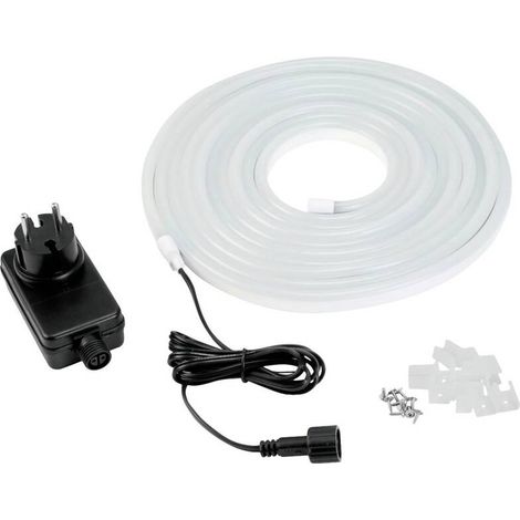 [GEBRAUCHT] B-Ware Eurolite Lichtschlauch LED Neon Flex 5m Warmweiß Innenbeleuchtung IP44 600 LEDs (1/2)