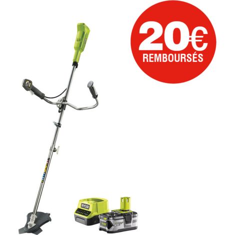 Débroussailleuse RYOBI - RBC18X20B4F - 18V One+ LithiumPlus - 1 batterie 4.0Ah - 1 chargeur rapide 2.0Ah (1/5)