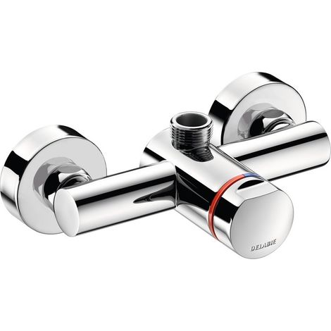 Mitigeur de douche TEMPOMIX 3 M3/4 temporisé 30 secondes, entraxe 150 mm, sortie haute - Delabie (1/7)
