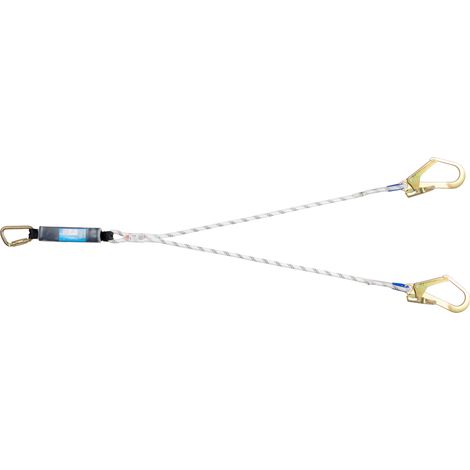 Longe double drisse absorbeur LDAD12 1-11-53-53 - TRACTEL - 84452