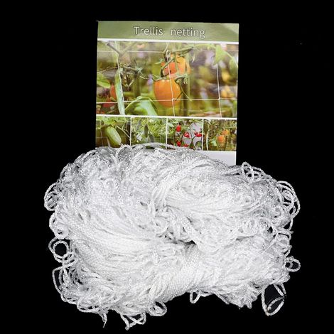 Rowing Netting 1.5 m x 10 m for Climbing Plants, Large Mesh Net for Garden Trellis for Harvesting Tomatoes, Grapes, Cucumbers and Climbing Plants (1/5)