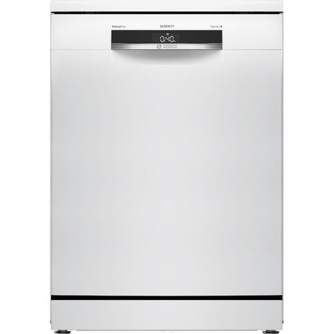 Bosch – Lave-vaisselle pose libre 60 cm – 14 couverts – Classe A – 42 dB – Consommation 9 L/cycle – Home Connect – EfficientDry