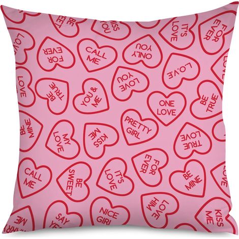 Housse de coussin nuage de cœurs, tendre (1/5)