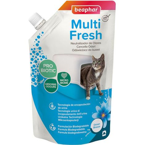 Beaphar Multi Fresh - Neutralizador de Olores Brisa Marina - 400 g