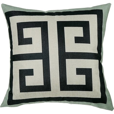Housse de coussin décorative douce et respirante 081 pour voiture et maison, coussin léger et confortable (1/3)