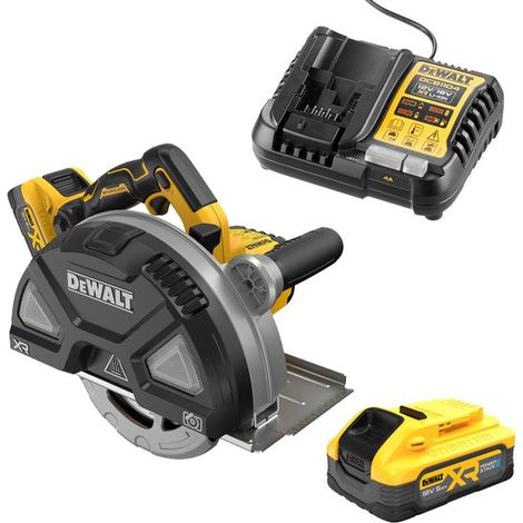 Dewalt pilarka tar. do metalu 18v dcs383h2-qw 184/67mm 2x5,0ah ps (1/4)