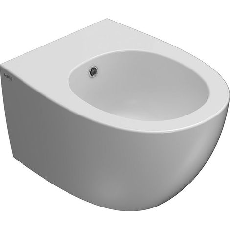 Bidet céramique mural 48x37 cm Globo 4All MDS10BI  Blanc - Céramique (1/4)