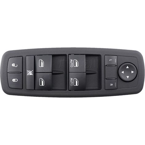 Interrupteur de fenêtre Master Power de rechange pour Chry-sler 300 2012-2014, Dodge Charger 2013-2014, Dodge Journey 2012-2019, 68139805AA, 68139805AB, 68139805AC, 68139805AD, 1S144259, DW. S1919 (1/5)