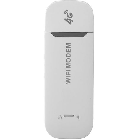 WiFi Portable USB 4G, Point D'accès WiFi USB 4G LTE, WiFi Mobile USB Portable Prenant en Charge 10 Appareils, Cryptage WiFi WPA WPA2, WiFi Mobile pour Les Voyages, la Maison et (1/5)