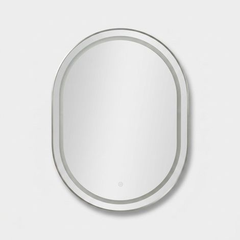 Espejo de pared LED ovalado 60x80 cm Simple Ovale (1/5)