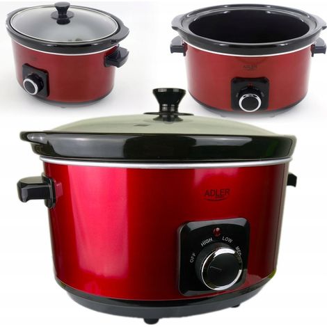 Adler AD 6413R Schongarer 5,8 l rot 290 W