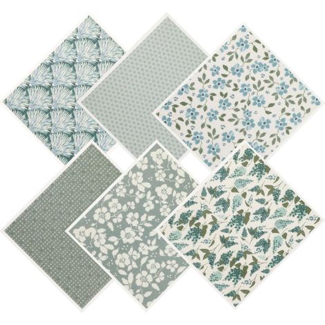 Dishcloth - Reusable Swedish Dishcloth - Cellulose And Cotton - Biodegradable - Non-Scratch - Absorbent - For Kitchen Countertops Glass Stainless Steel - 6 Pieces (1/5)