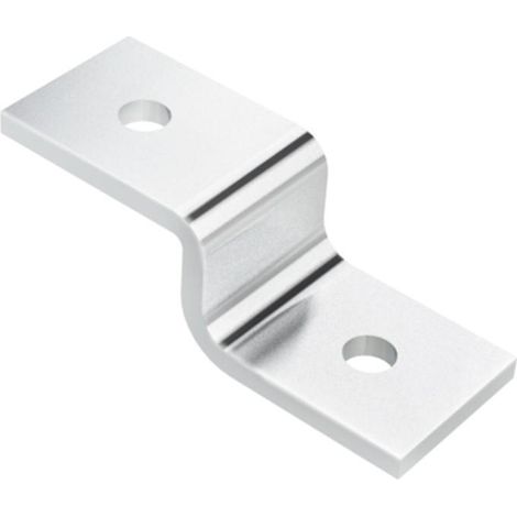 HERRAJES ALK soporte angular forma z zincado 38x14mm. , El soporte angular en forma de Z de 38x14 mm es una solución resistente para fijaciones en todo tipo de mobiliario. Fa