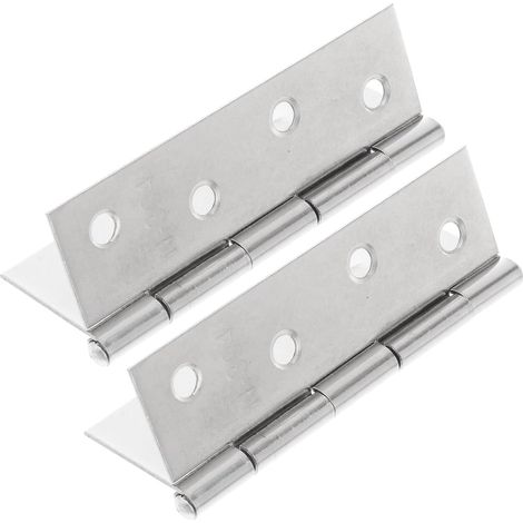 6 pièces Lot de Charnières inox et Résistantes (1/5)