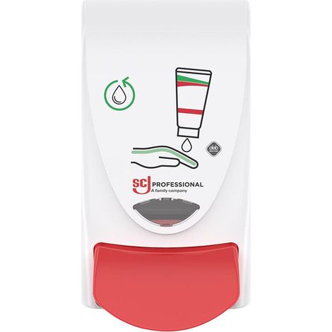 Distributeur mural en plastique PROLINE pour cartouches de 1 l soins de la peau DE DSS-DE systèmes de distribution (PR)