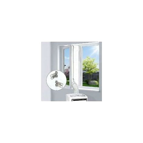 400 cm Klimaanlagenfensterdichtung, mobile Klimaanlagenfensterdichtungsstoffe, Klimaanlagenfensterdichtung, mobiles Klimaanlagenzubehör Crezuo (1/5)
