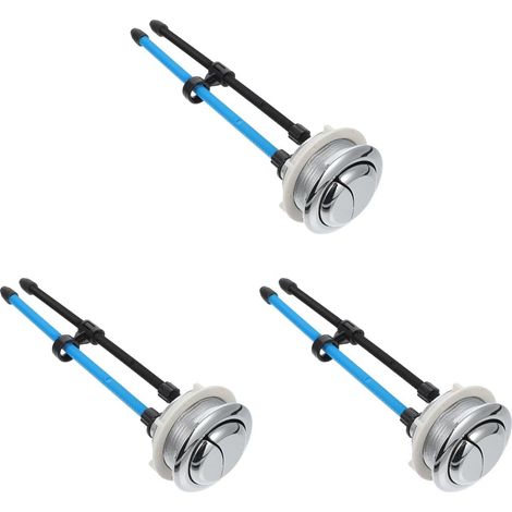 3 pièces Bouton Poussoir Double Rond (1/5)