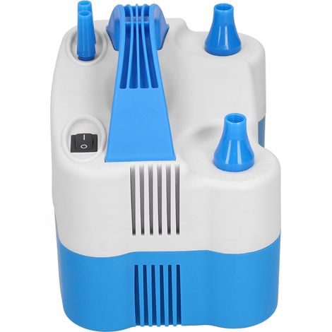 Elektrische Ballonpumpe für Zuhause, tragbarer Ballonaufbläser, Party-Doppeldüsen-Gebläse, EU-Stecker 220 V (1/5)