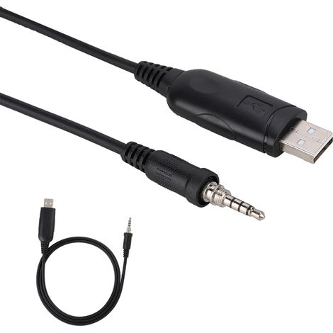 Câble de programmation USB pour talkie-walkie YAESU VERTEX VX-6 VX-6E VX-6R VX-7E VX-7R
