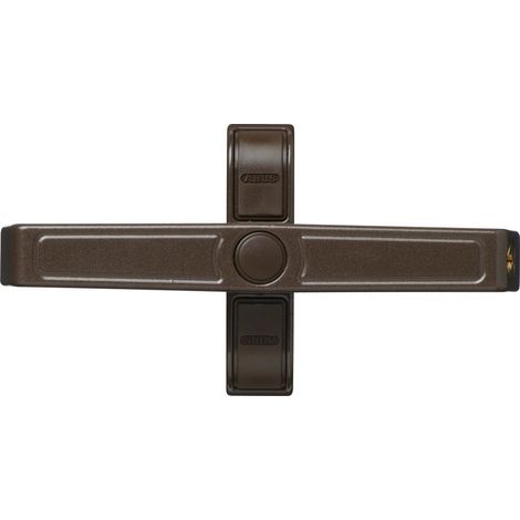 ABUS Fenster-Zusatzsicherung 2420B braun gleichschl. AL0125 (1/5)