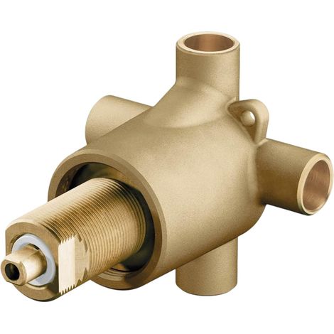 Valve 3 Voies En Laiton Massif, Inverseur à 3 Voies Commutateur Vanne, Vanne DéRivation Douche à 3 Voies,D'Adaptateur En + G1 / 2", Pour Douche, Douchette Et Bras De Douche Inverseur (1/5)