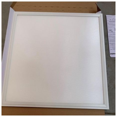 Plafonnier encastré LED 35W dalle 600x600mm 4000K 3300lm 230V (sans driver) PC microprismatique IK06 IP20/40 SINFONI-EU V2