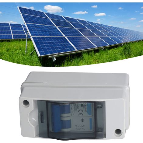BAOYI BOB7Z-63 20A DC Wasserdichter Trennschalter für 1000V Photovoltaikanlagen mit IP65 wasserdichtem Verteilerkasten, Miniatur-Leistungsschalter für Photovoltaik-Solarstromerzeugungssysteme (1/5)