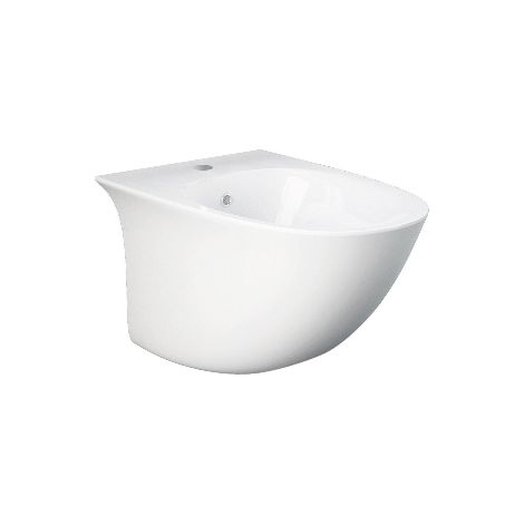 Bidet sospeso sensation fissaggio nascosto cm. 48 erogazione rubinetto (1/2)