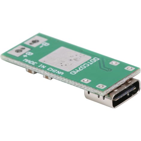 Module de chargeur de batterie lithium-ion/lithium-polymère DDTCO7MD 3,7 V 18650 pour téléphone portable, port USB Type-C 5 V vers 4,2 V (1/5)