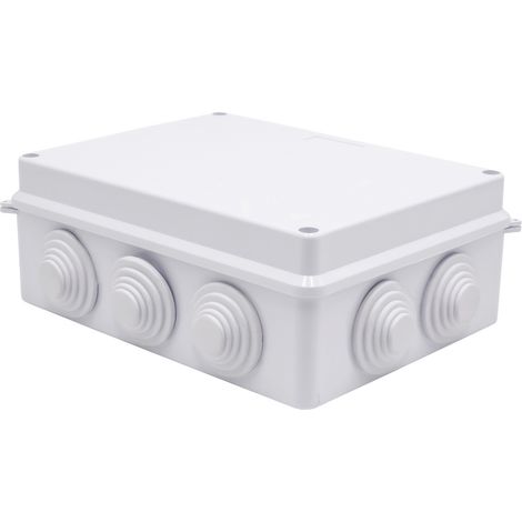 TRU COMPONENTS TC-RA 200x155x80 TC-10239056 Installations-Gehäuse ABS Kunststoff Weiß 1 St. (1/5)