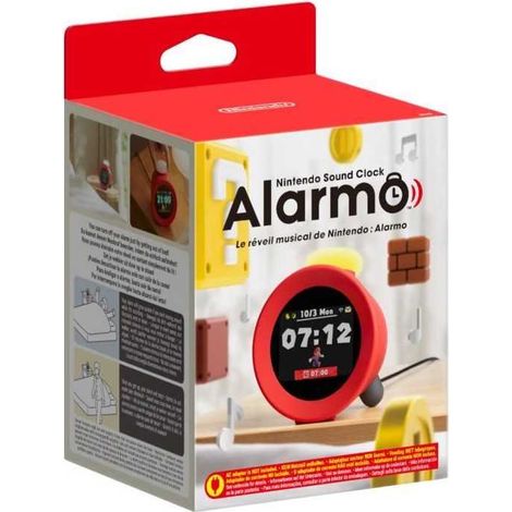 Nintendo Alarmo Interaktiver Musikwecker Rot Kompakt (1/3)