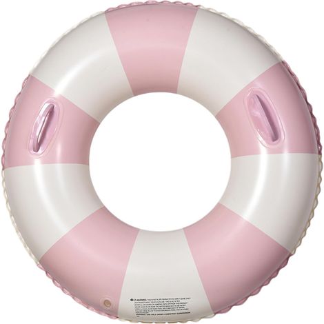 CCYKXA Aufblasbarer Schwimmring für Pool, 90 cm, PVC-Schwimmring, mit Griffen und Pumpe, für Erwachsene, ideal für Partys, Sommerpools, Seen, Strände (1/4)