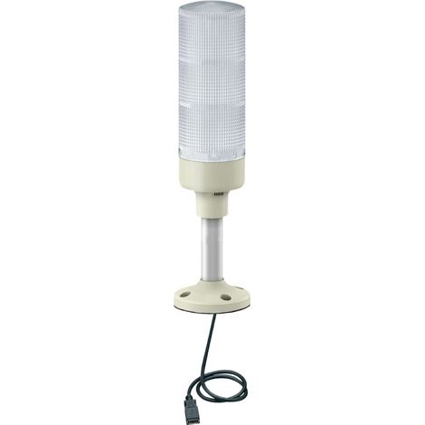 Colonnes lumineuses pré-configurées à LED Feu Flash, Fixe, Clair avec Buzzer, série Harmony XVG, 5 V ( Prix pour 1 ) (1/4)