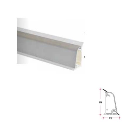 1 PZ - ALZATINA TRAPEZOIDALE IN ALLUMINIO DA 3000MM (1/3)