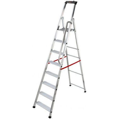 HAILO 8844-011 ESCALERA DE TIJERA PROFESIONAL ALU PRO (4 PELDAÑOS) Nº DE PELDAÑOS 8