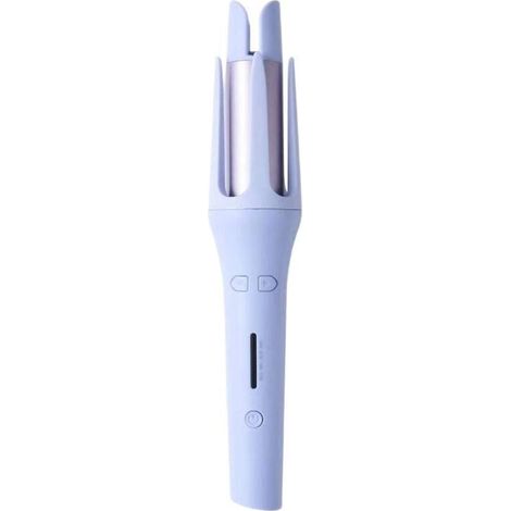 Fer à friser Automatique pour cheveux 32mm, Grandes boucles, Boucleur a Cheveux avec 3 températures réglables Chauffage rapide, 360 °Tournez le bigoudi pour cheveux longs(bleu) (1/4)