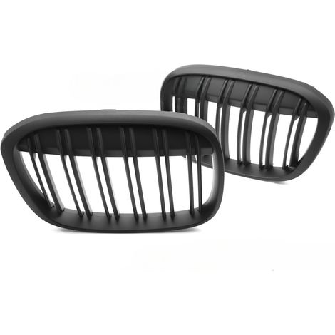 Grille de calandre avant BMW X1 F48 de 2015 a 2020 noir matt-42674563 (1/4)