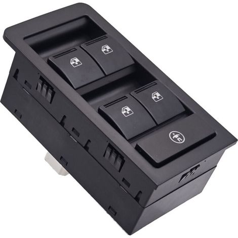 Interrupteur de lève-vitre électrique 92111629, compatible avec les modèles Holden VY et VZ fabriqués entre 2000 et 2006, commande le fonctionnement des lève-vitres électriques, interrupteur principal