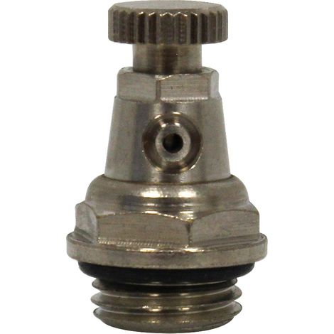 Purgeur manuel à volant et à bec orientable nickelé 1/4" (8/13) - Thermador