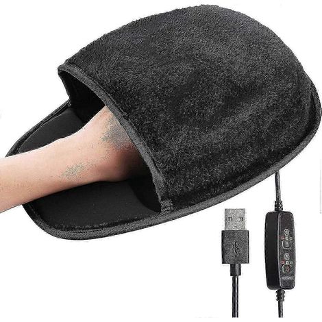 Tapis de souris chauffant USB avec chauffe-mains, 3 niveaux de température, télécommande incluse - Boutique Olysi (1/5)