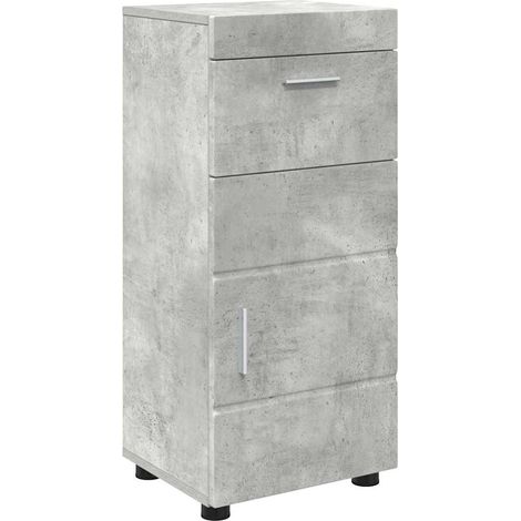 Ensemble de Meubles de Salle de Bain TULUM Gris béton CFW981887 (1/5)