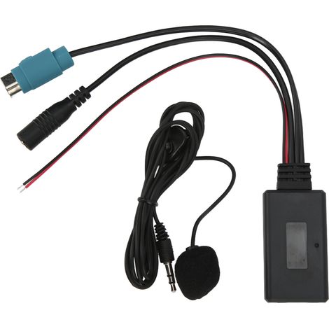Module Bluetooth 5.0 Voiture AUX avec Micro Intégré, ABS Résistant Usure Anti-Vieillissement, Compatible Alpine KCE-236B, Mains Libres (1/5)