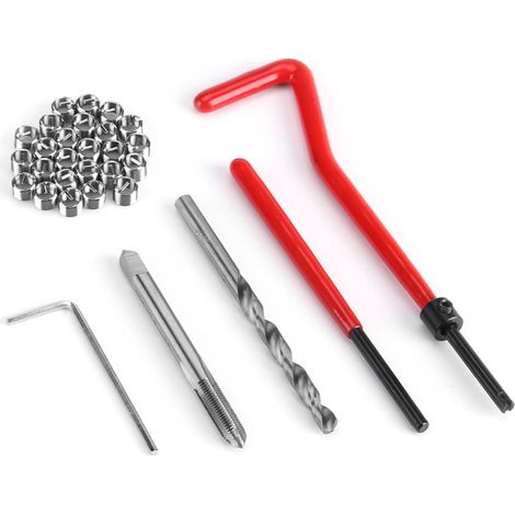 Kit de réparation de filetage M5 (30 pièces) - Outil manuel compatible pour la réparation automobile (M5) (1/5)