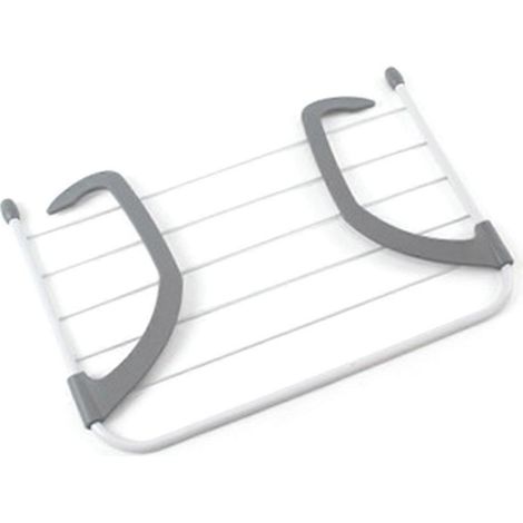 Faltbarer, platzsparender Kleiderbügel für Waschküche, Schlafzimmer, Badezimmer und Küche