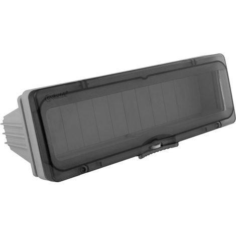 Modulo fusibili a 12 moduli con finestra di ispezione del quadro elettrico. (1/3)