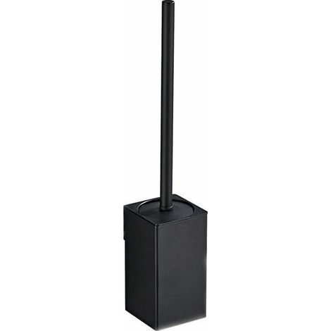 Wandmontierter WC-Bürstenhalter aus Edelstahl 304 – Quadratisches Design – Spritzschutzdeckel – Effektive und dauerhafte Reinigung (1/5)