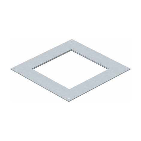 OBO Bettermann Coperchio di montaggio 350-2/3 per GES9 383x383x4 Acciaio zincato a nastro, 7400513
